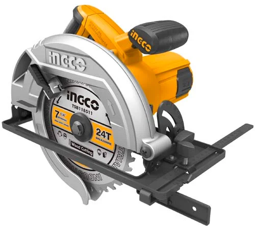 Scie circulaire 185mm 1600W + Disque 185mm INGCO