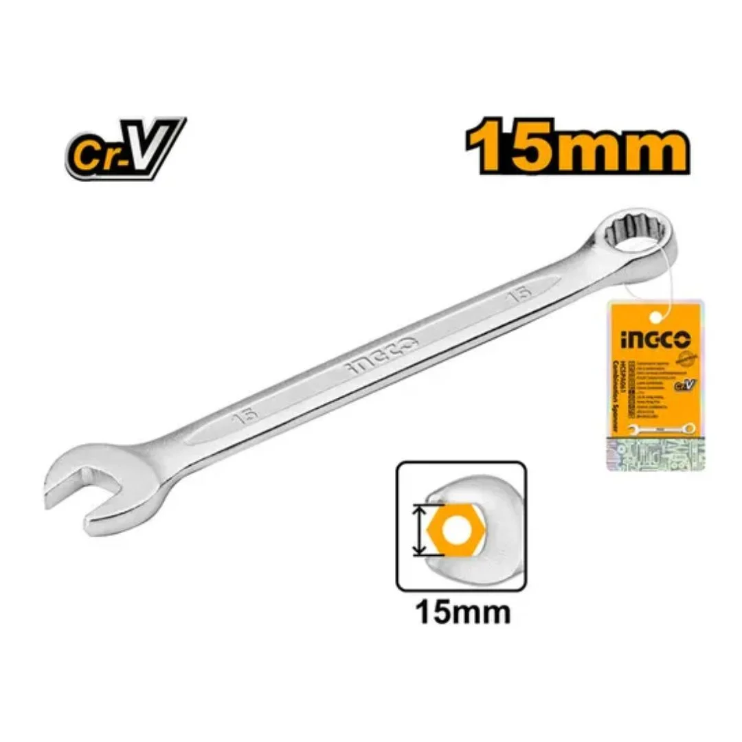 CLE MIXTE 15MM HCSPA151 INGCO