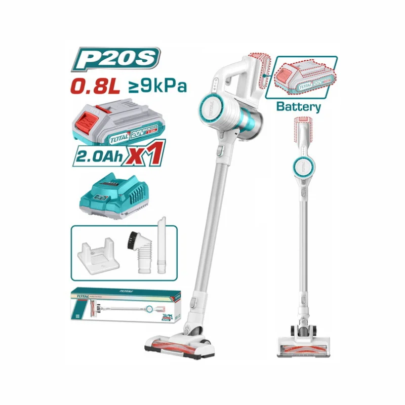 Aspirateur sans fil au Lithium-Ion 20V  2Ah