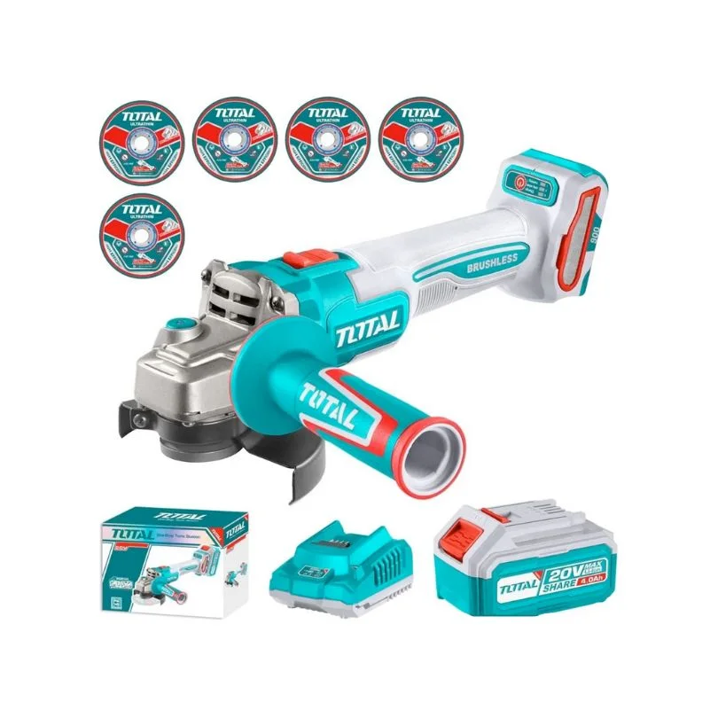Meuleuse Sans Fil 115mm 900W - 1 batterie 20V 4Ah